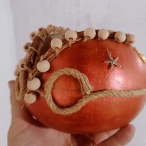 İŞLENMİŞ ÇAM İĞNELİ SÜS KABAĞI